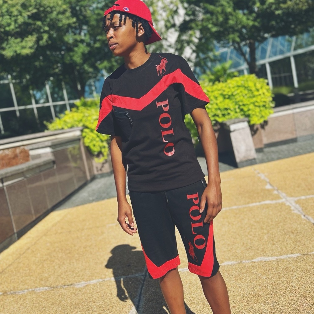Red Polo sets .